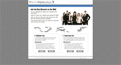 Desktop Screenshot of palmresearchnetwork.com